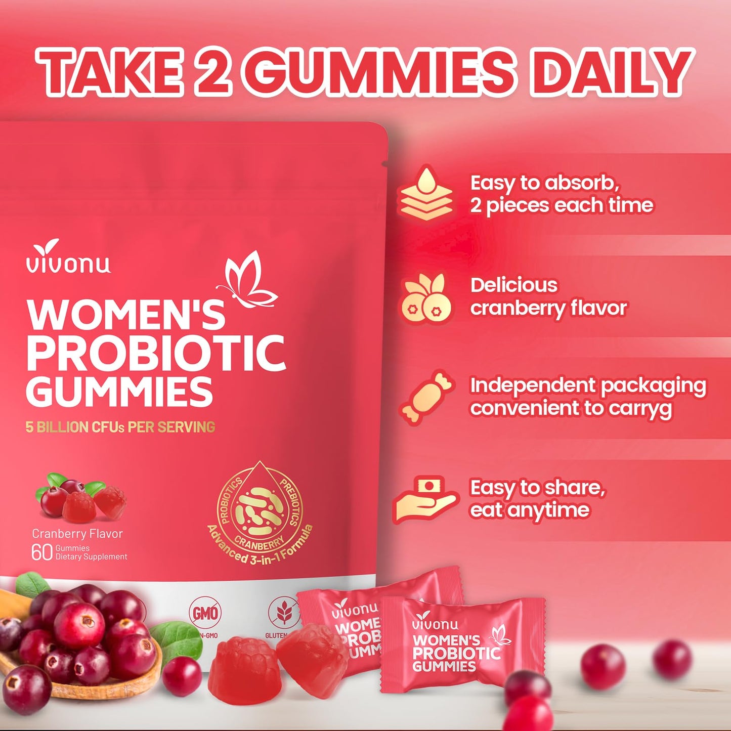 Women’s Probiotics Gummies