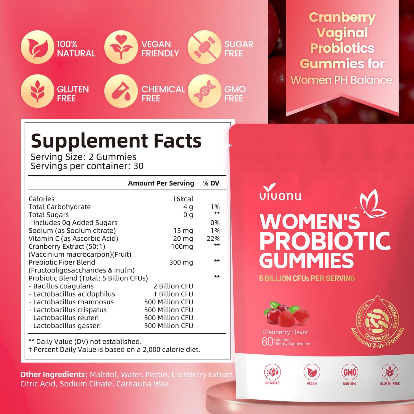 Women’s Probiotics Gummies