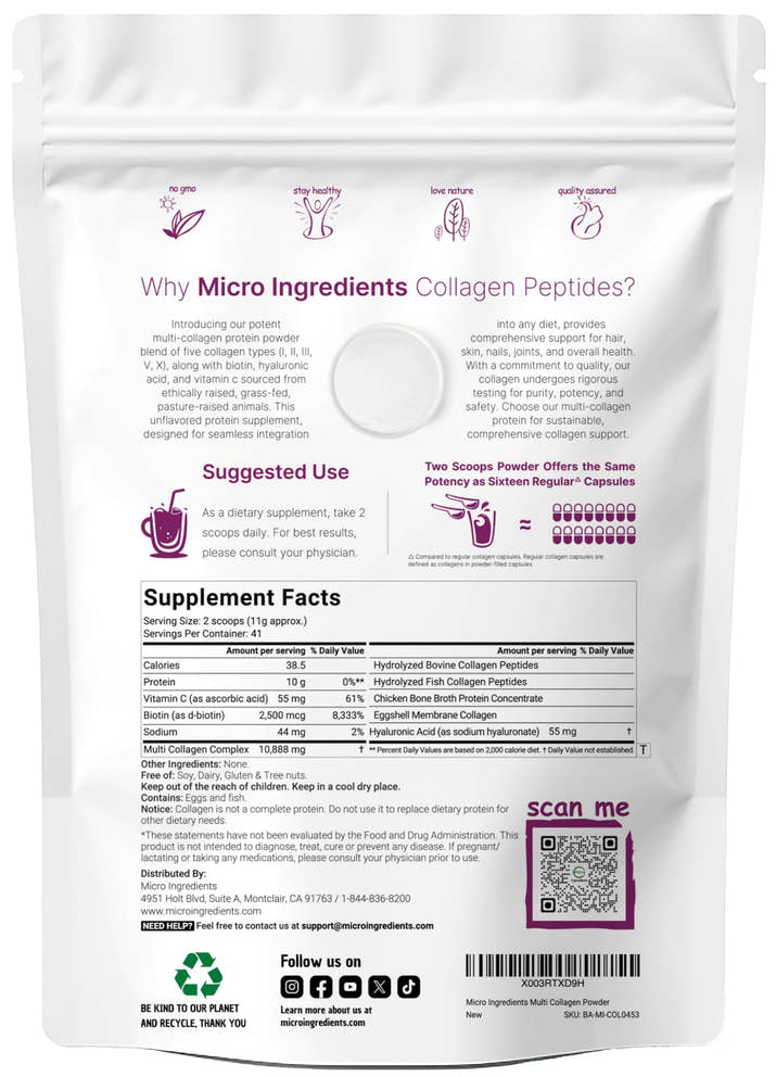 Multi Collagen Peptides Powder